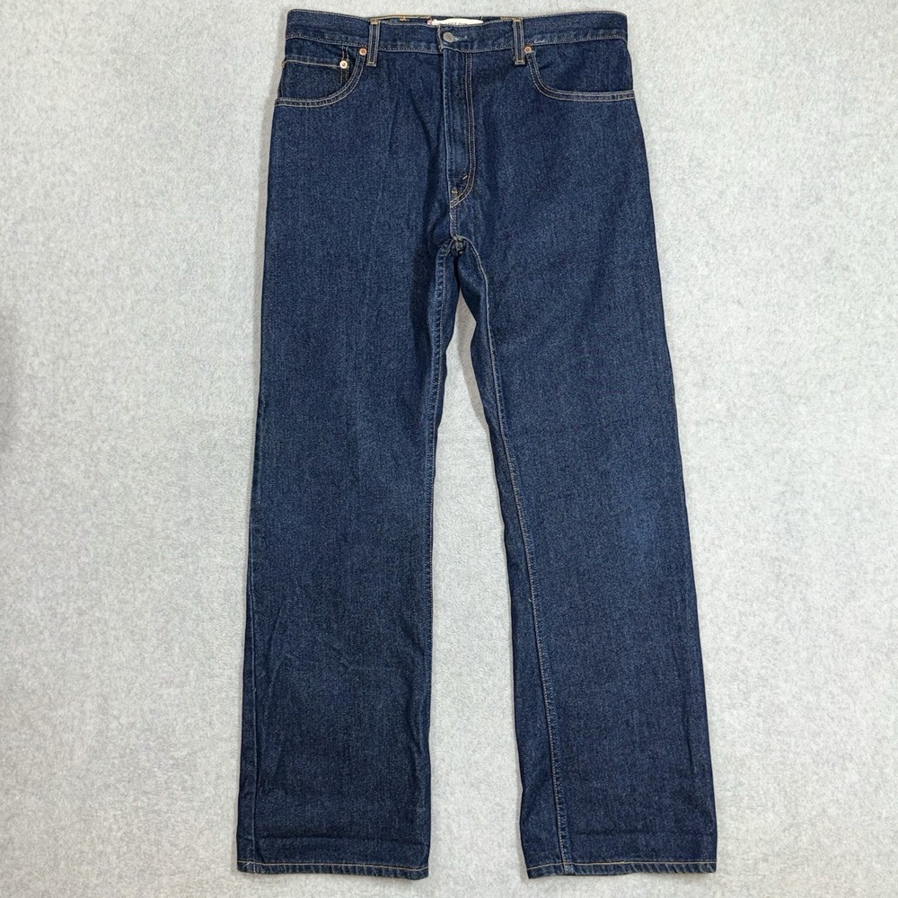 Vintage Levis 517 BOOT CUT Jeans Mens 35x32 Dark Wash Western Cowboy Tagged 38‎